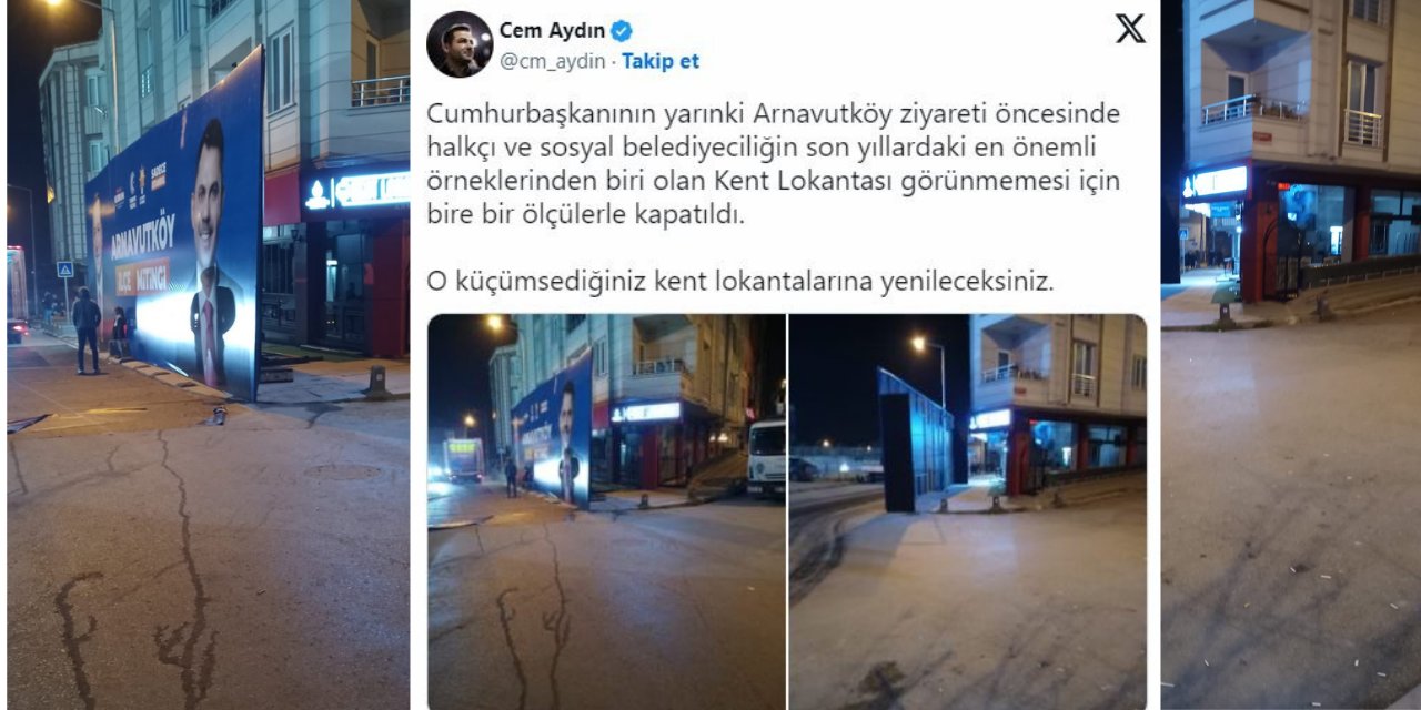 Kent Lokantası’na Erdoğan sansürü