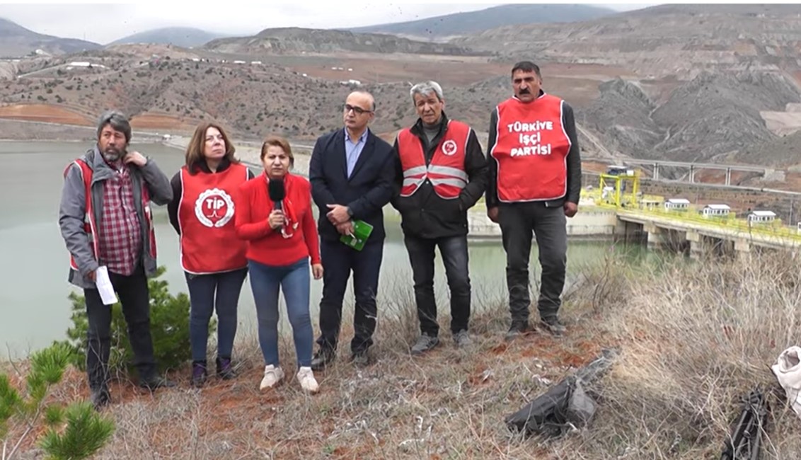 TİP maden faciasının yaşandığı İliç’te: Bu cinayetin sorumlusu Erdoğan hükümetidir