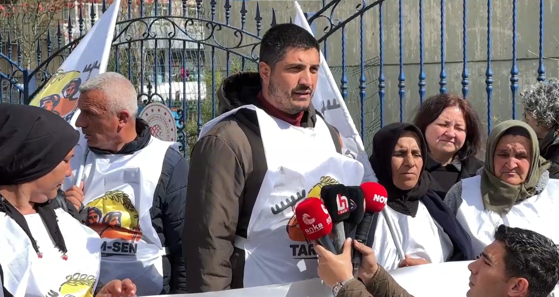 7 aydır direnen Agrobay işçileri Ankara’da: Hakkımızı almadan gitmeyeceğiz!